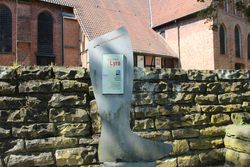 Justus Wilhelm Lyra - Station auf dem Themenpfad Schusterstiefel in Wittingen