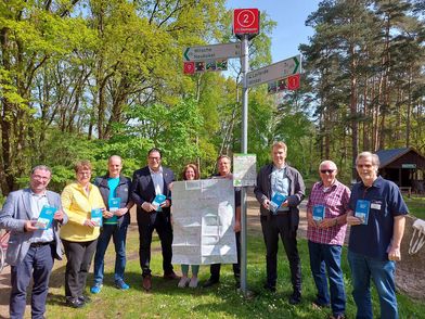 Vorstellung der neuen Südheide-Gifhorn-Radwanderkarte